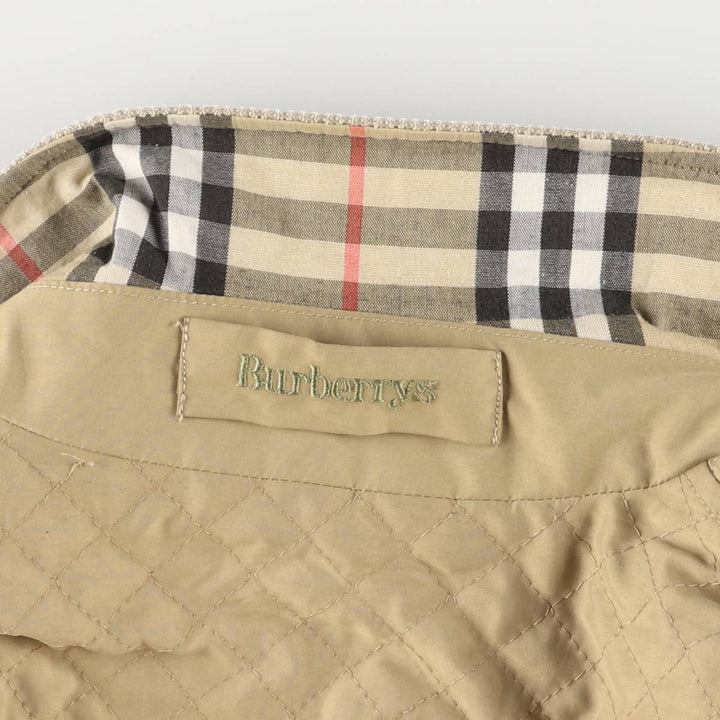 Burberry's padded Balmacaan coat, size L, women's unclear Beige type Vintage Second Hand