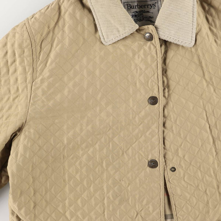 Burberry's padded Balmacaan coat, size L, women's unclear Beige type Vintage Second Hand