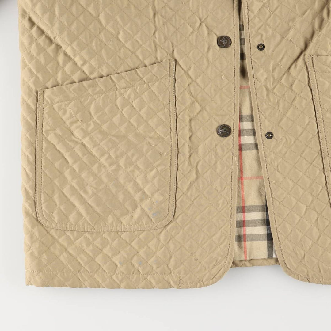 Burberry's padded Balmacaan coat, size L, women's unclear Beige type Vintage Second Hand