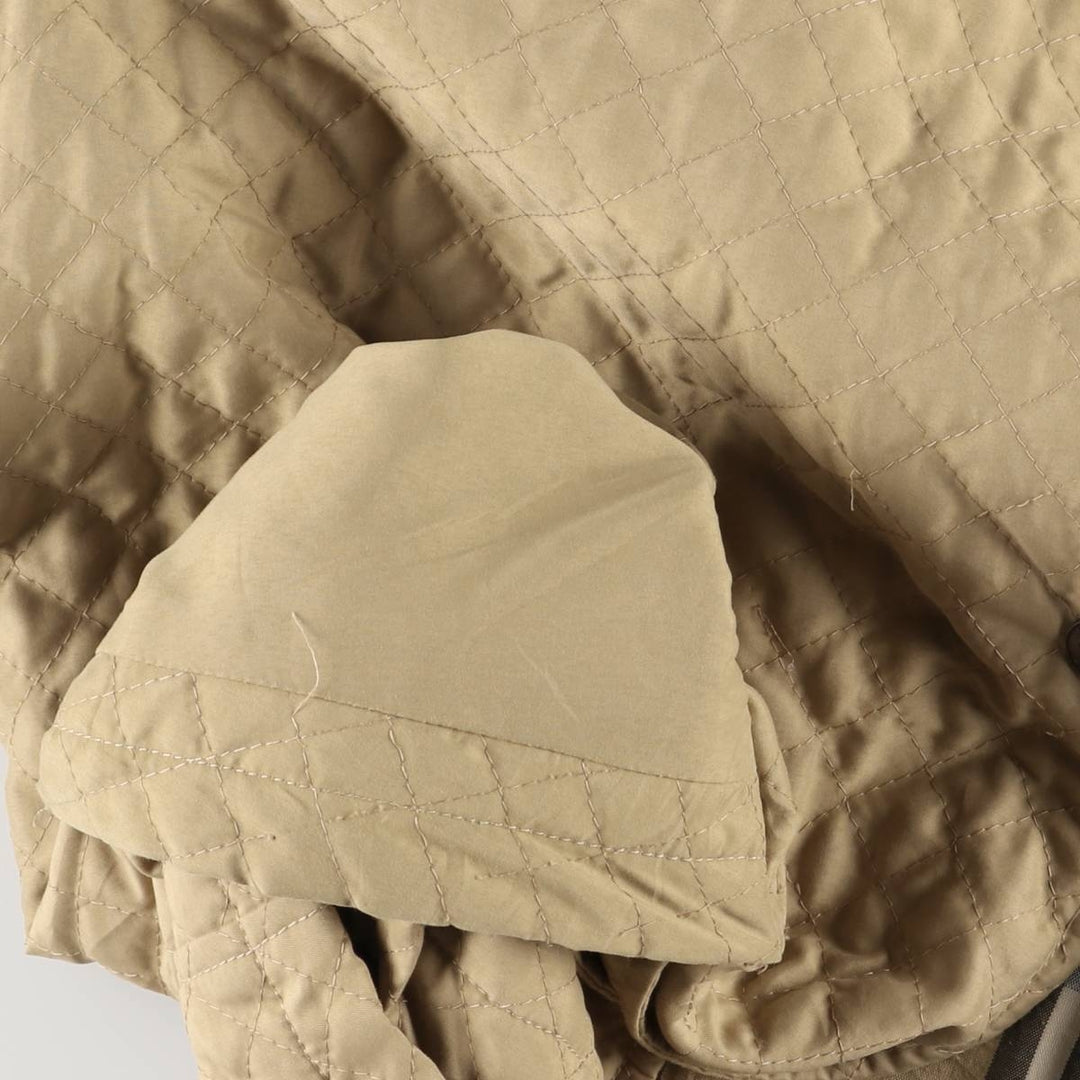 Burberry's padded Balmacaan coat, size L, women's unclear Beige type Vintage Second Hand