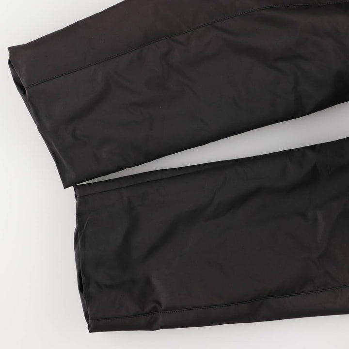 Burberry's padded Balmacaan coat, size L, women's unclear black type Vintage Second Hand