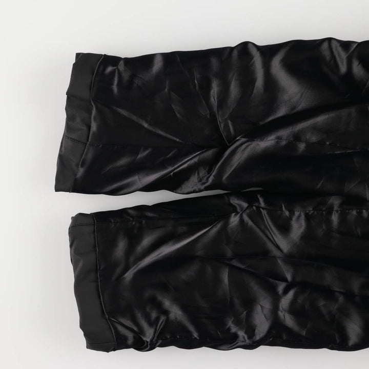 Burberry's padded Balmacaan coat, size L, women's unclear black type Vintage Second Hand