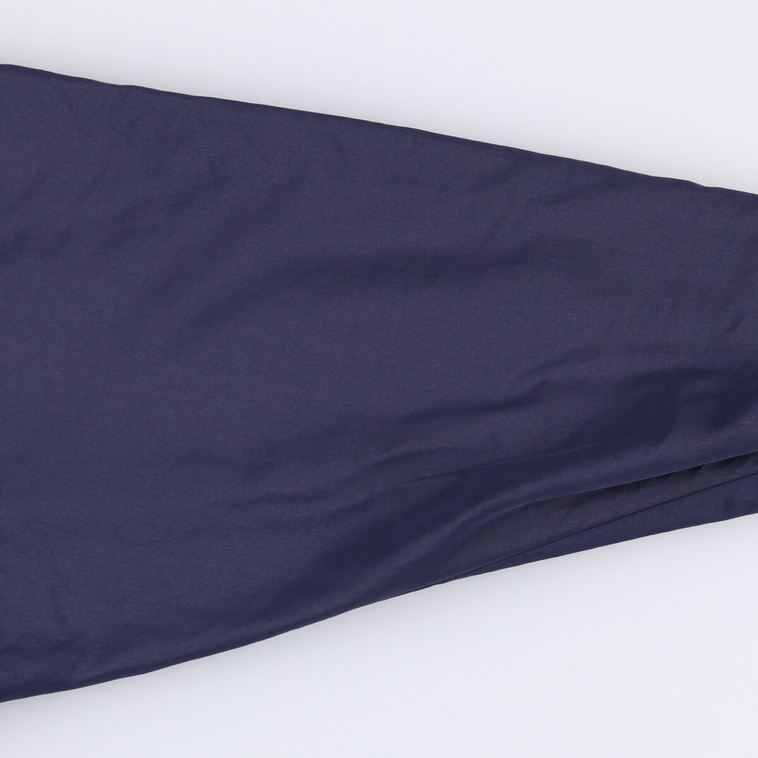 2000'S Adidas V-neck warm-up pullover, men's size XXL polyester navy blue type Vintage Second Hand