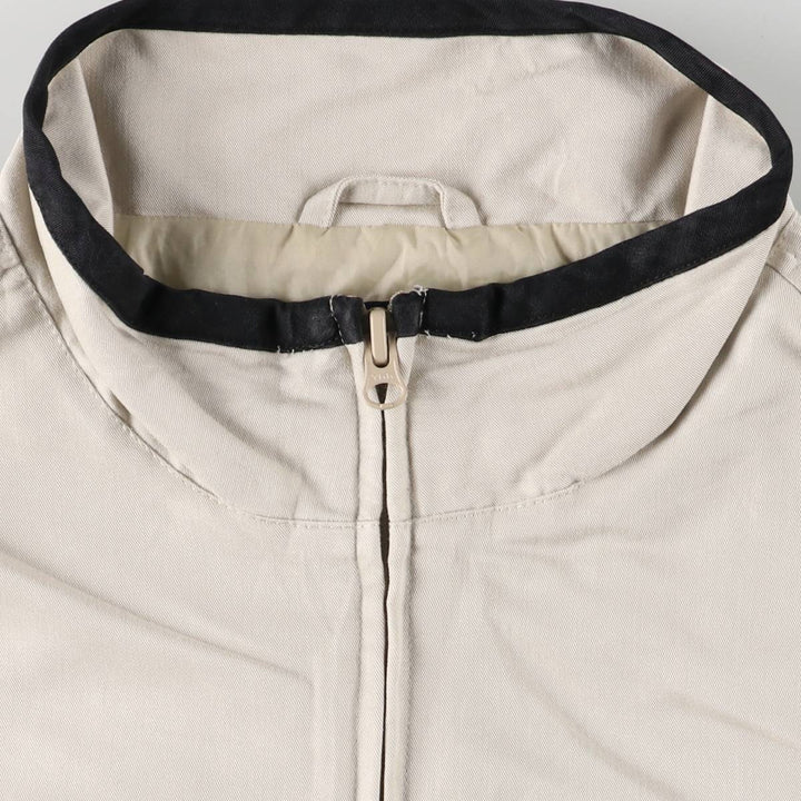 Ralph Lauren CHAPS Half-Zip Chaps Vest, Men's XL Rayon Beige type Vintage Second Hand