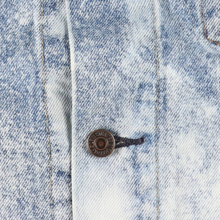 Levi's Signature Cut-Off Denim Vest, Men's Size Medium, Full Button cotton blue type Vintage Second Hand