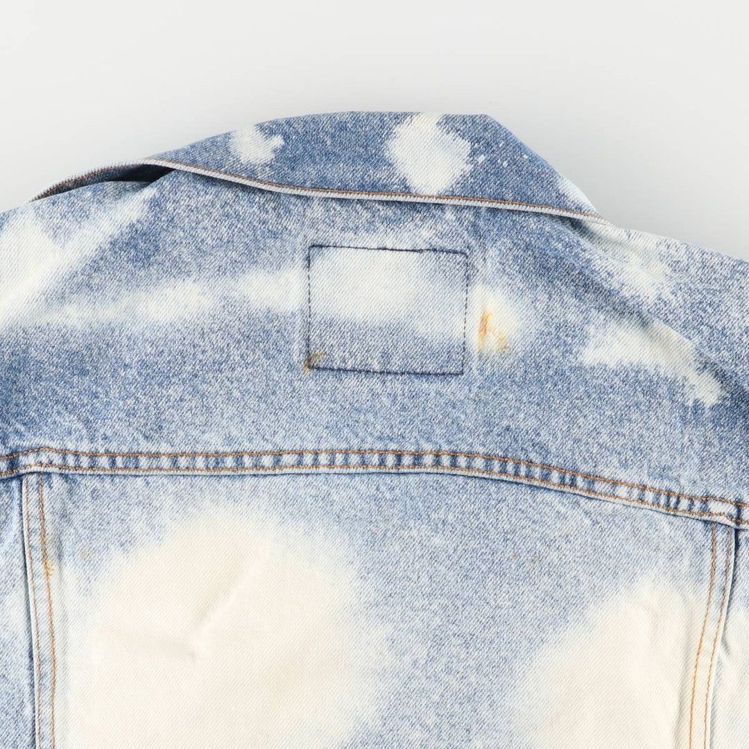 Levi's Signature Cut-Off Denim Vest, Men's Size Medium, Full Button cotton blue type Vintage Second Hand