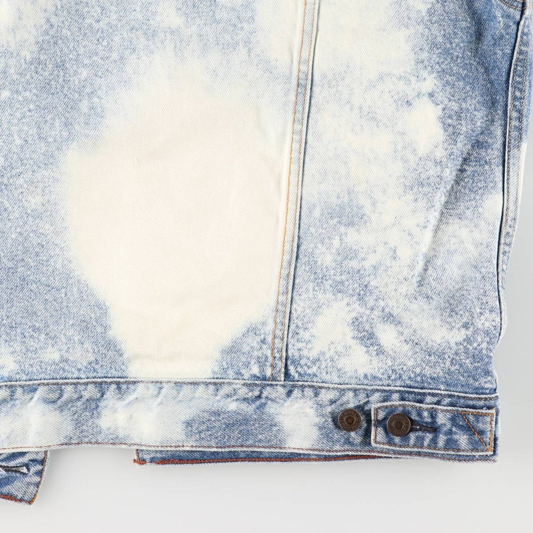 Levi's Signature Cut-Off Denim Vest, Men's Size Medium, Full Button cotton blue type Vintage Second Hand