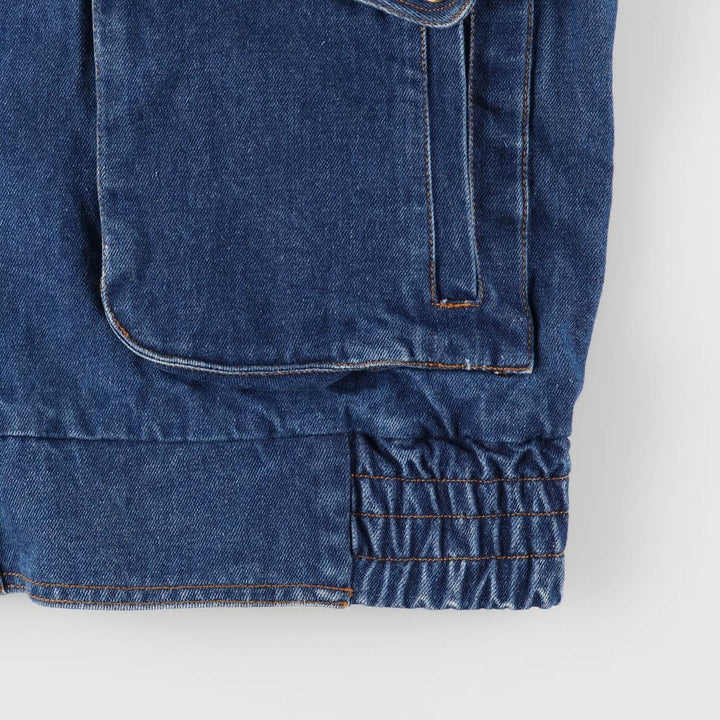Vintage 1980'S Sierra Pacific denim vest, men's size XXL cotton blue type Vintage Second Hand