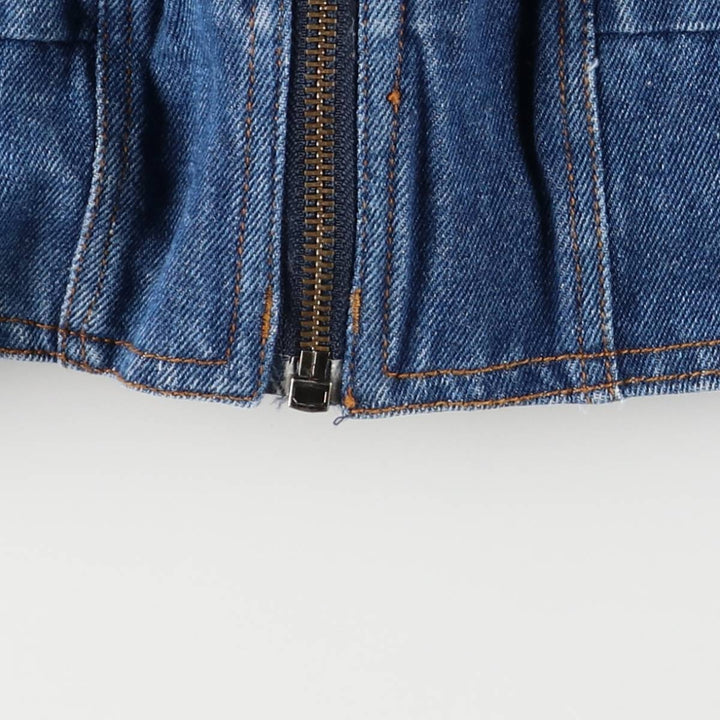 Vintage 1980'S Sierra Pacific denim vest, men's size XXL cotton blue type Vintage Second Hand