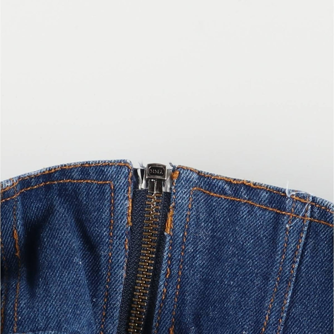 Vintage 1980'S Sierra Pacific denim vest, men's size XXL cotton blue type Vintage Second Hand