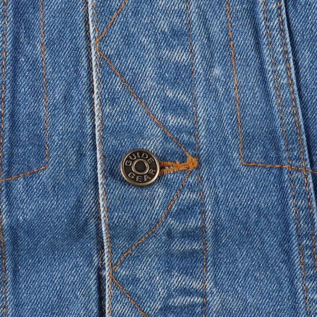 GUIDE GEAR Stars and Stripes Denim Vest, Men's Size XL cotton blue type Vintage Second Hand