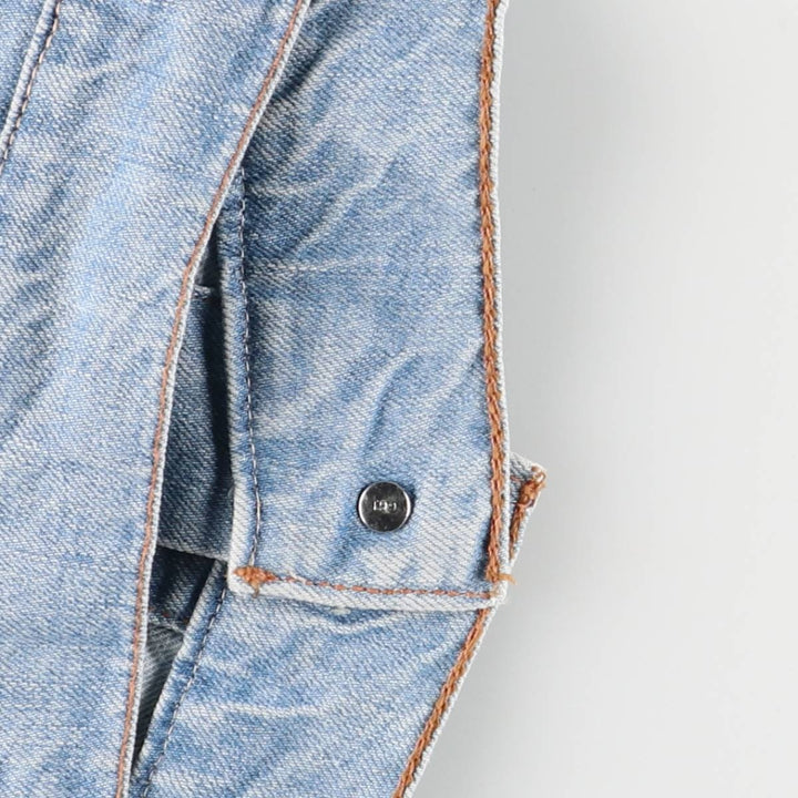 Levi's 70590-89 Open-Front Cut-Off Denim Vest, Women's, Size M, Vintage unclear Blue type light blue Vintage Second Hand