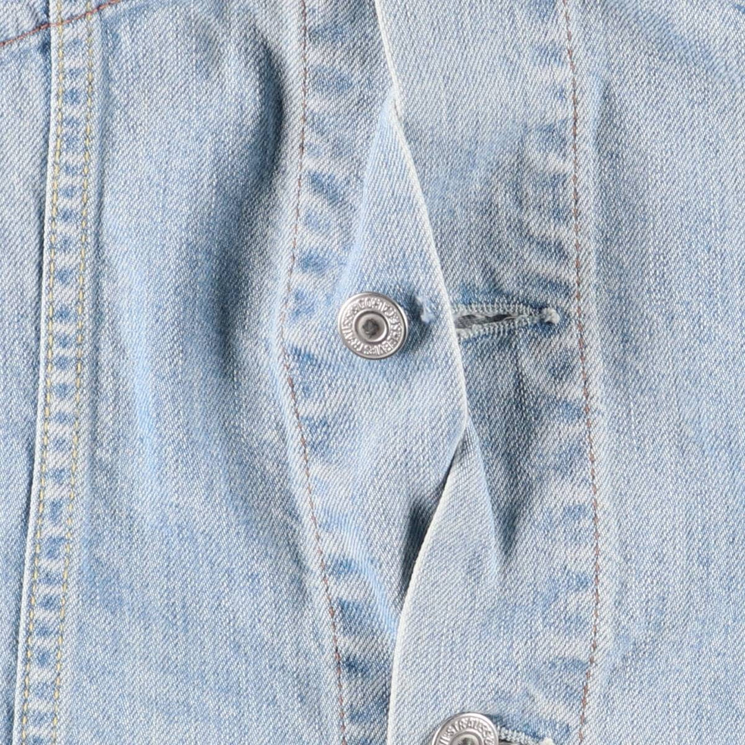 Levi's 70590-89 Open-Front Cut-Off Denim Vest, Women's, Size M, Vintage unclear Blue type light blue Vintage Second Hand