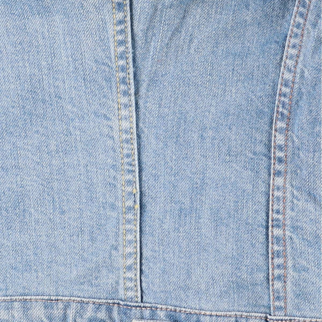 Levi's 70590-89 Open-Front Cut-Off Denim Vest, Women's, Size M, Vintage unclear Blue type light blue Vintage Second Hand