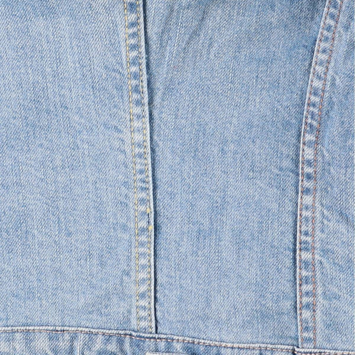 Levi's 70590-89 Open-Front Cut-Off Denim Vest, Women's, Size M, Vintage unclear Blue type light blue Vintage Second Hand