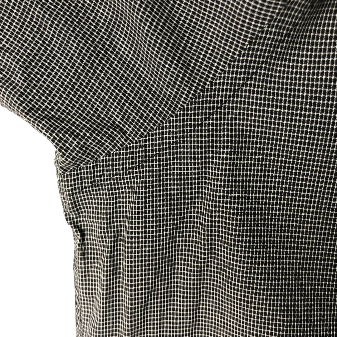 Brooks Brothers Est.1818 Long Sleeve Button-Down Check Shirt, Men's Size L cotton black type Vintage Second Hand