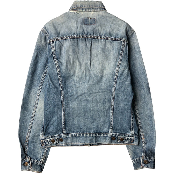 2000'S Levi's 70500-0498 Euro Model Denim Jacket, Men's Size L cotton blue type Vintage Second Hand