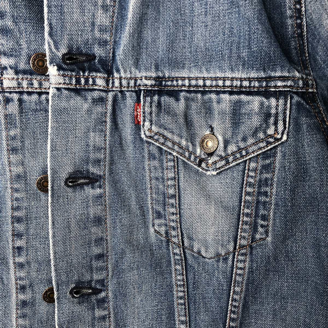 2000'S Levi's 70500-0498 Euro Model Denim Jacket, Men's Size L cotton blue type Vintage Second Hand