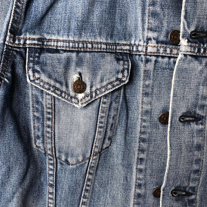 2000'S Levi's 70500-0498 Euro Model Denim Jacket, Men's Size L cotton blue type Vintage Second Hand