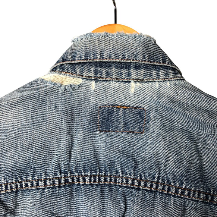 2000'S Levi's 70500-0498 Euro Model Denim Jacket, Men's Size L cotton blue type Vintage Second Hand