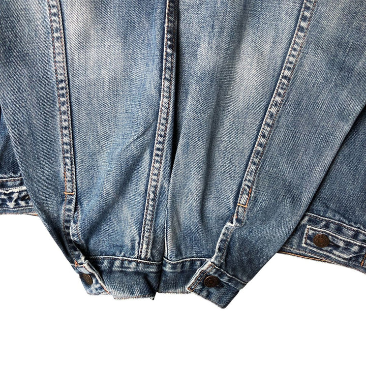 2000'S Levi's 70500-0498 Euro Model Denim Jacket, Men's Size L cotton blue type Vintage Second Hand