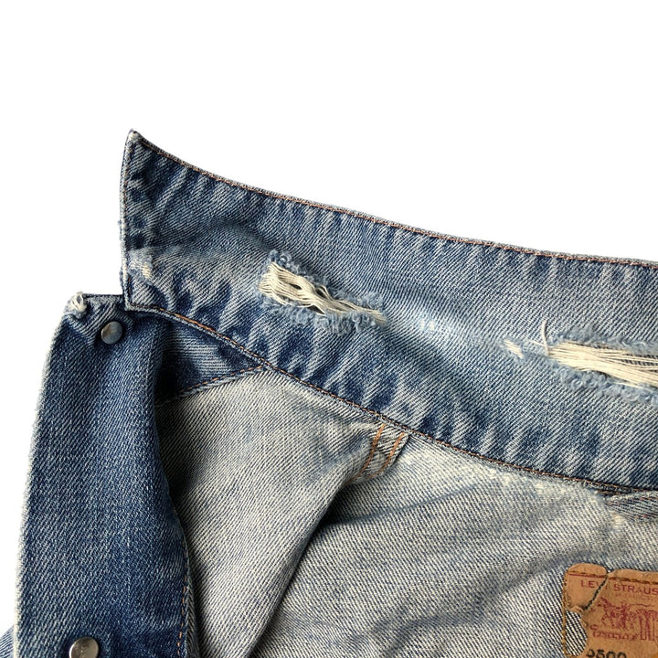 2000'S Levi's 70500-0498 Euro Model Denim Jacket, Men's Size L cotton blue type Vintage Second Hand