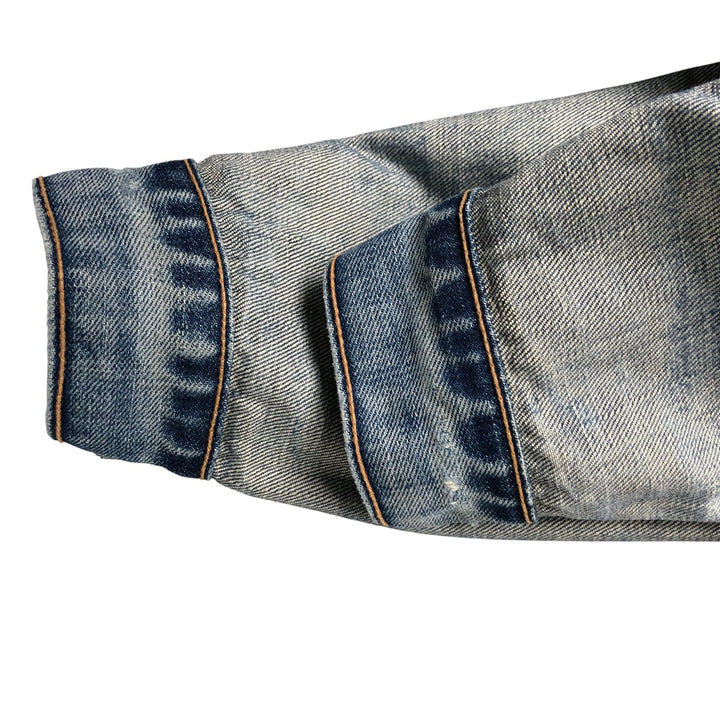 2000'S Levi's 70500-0498 Euro Model Denim Jacket, Men's Size L cotton blue type Vintage Second Hand