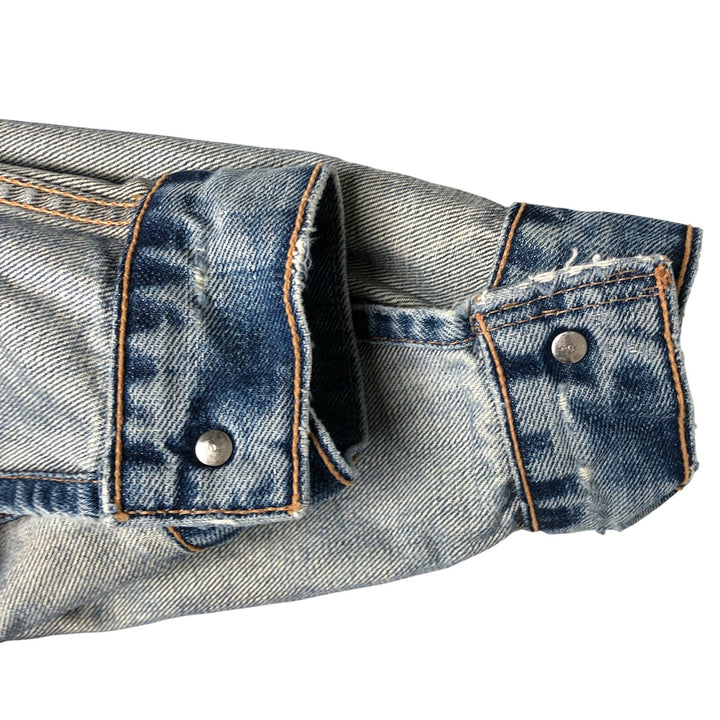 2000'S Levi's 70500-0498 Euro Model Denim Jacket, Men's Size L cotton blue type Vintage Second Hand