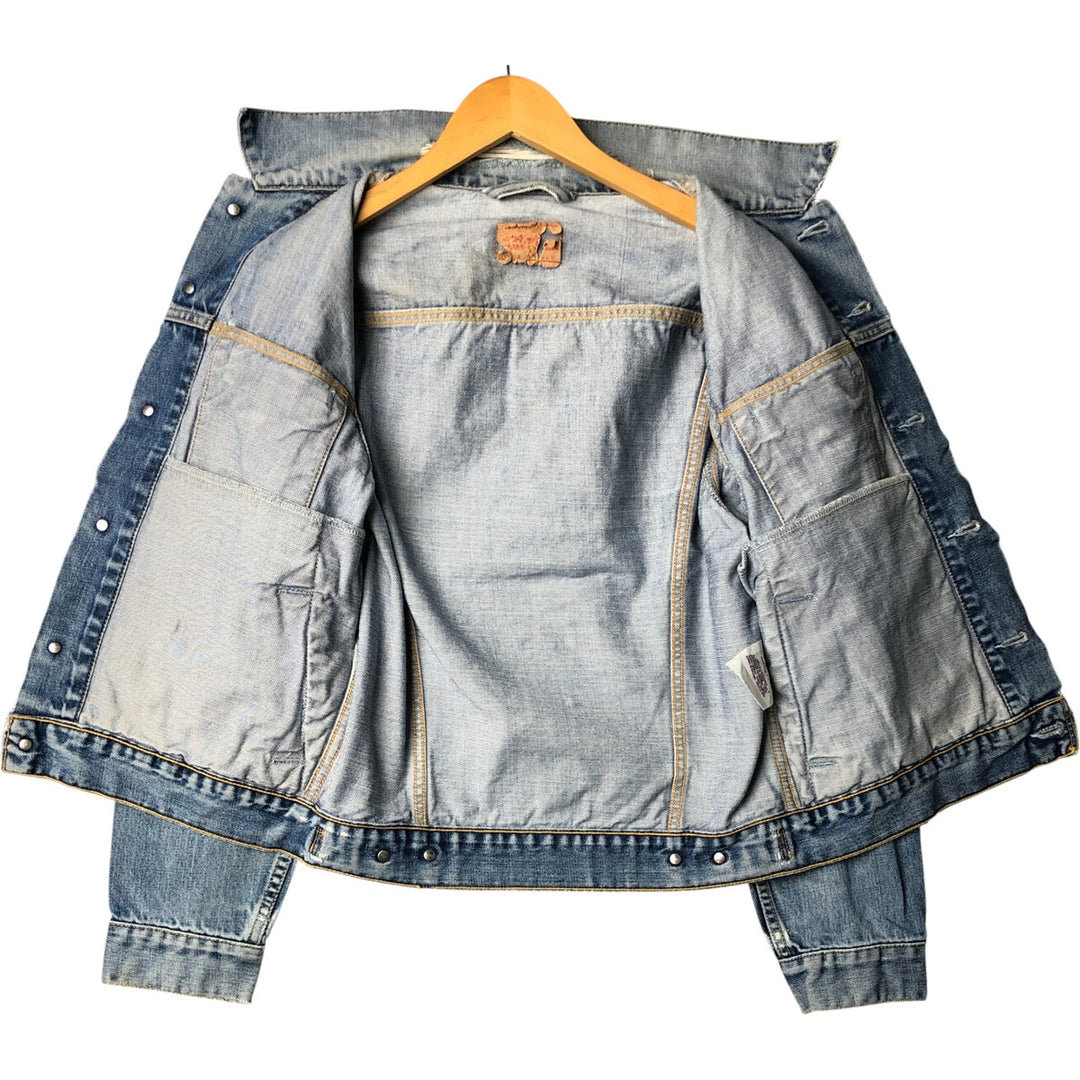 2000'S Levi's 70550-0487 Euro Model Denim Jacket, Men's Size Small cotton blue type Vintage Second Hand