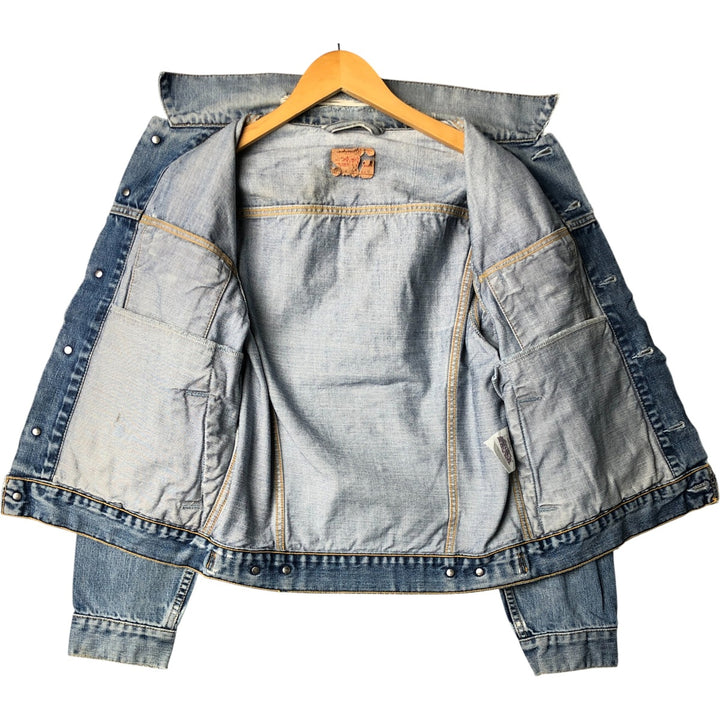 2000'S Levi's 70550-0487 Euro Model Denim Jacket, Men's Size Small cotton blue type Vintage Second Hand