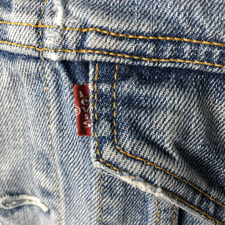2000'S Levi's 70550-0487 Euro Model Denim Jacket, Men's Size Small cotton blue type Vintage Second Hand