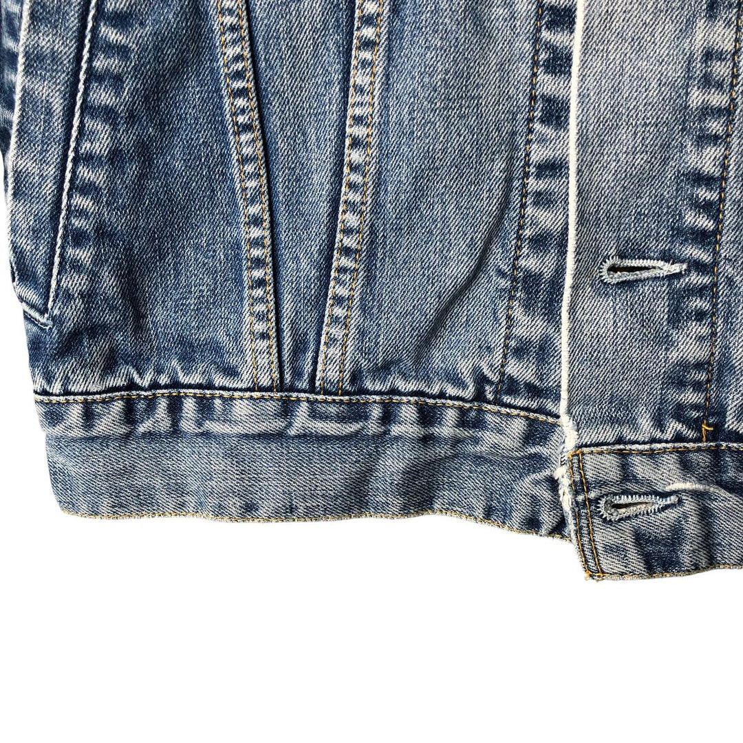 2000'S Levi's 70550-0487 Euro Model Denim Jacket, Men's Size Small cotton blue type Vintage Second Hand