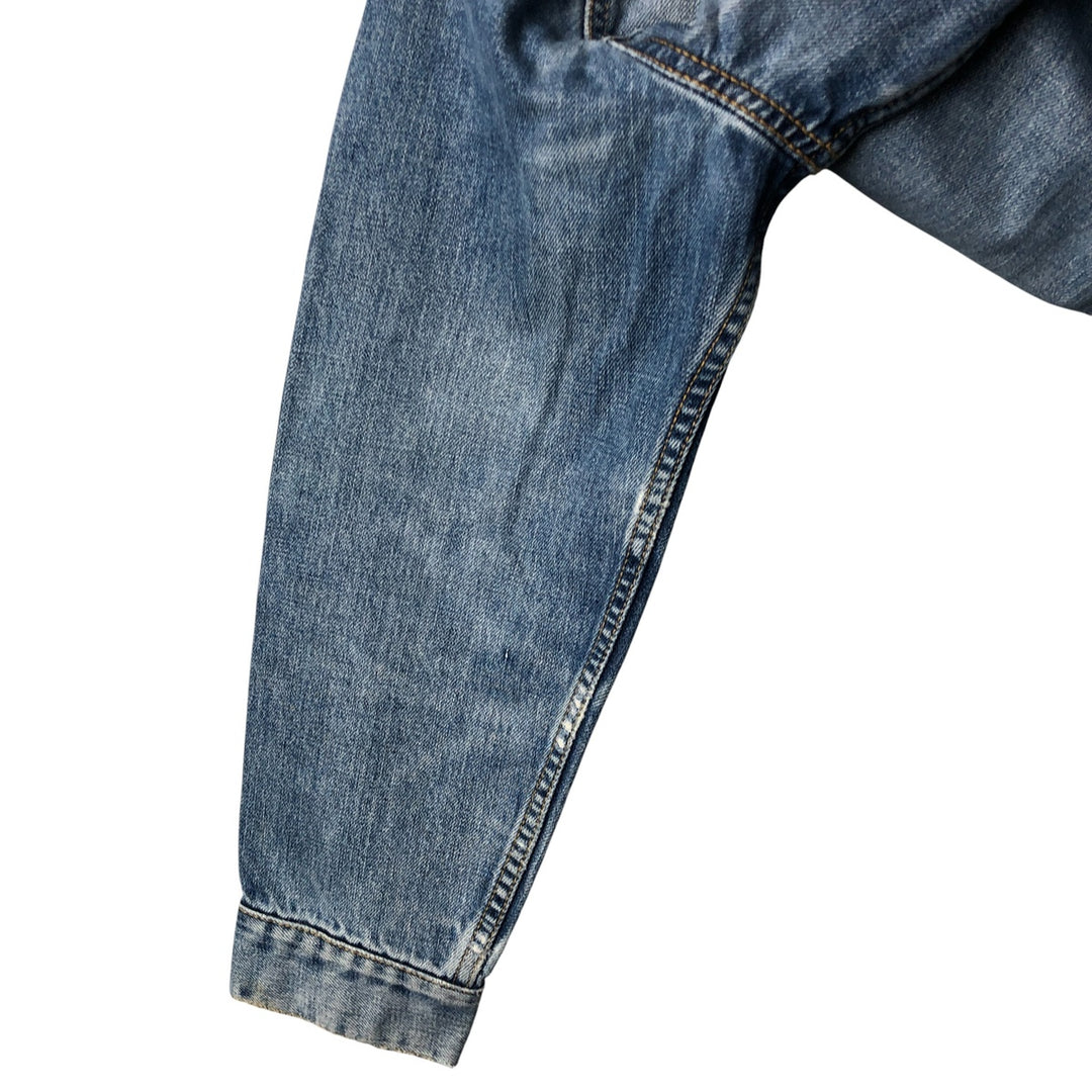 2000'S Levi's 70550-0487 Euro Model Denim Jacket, Men's Size Small cotton blue type Vintage Second Hand