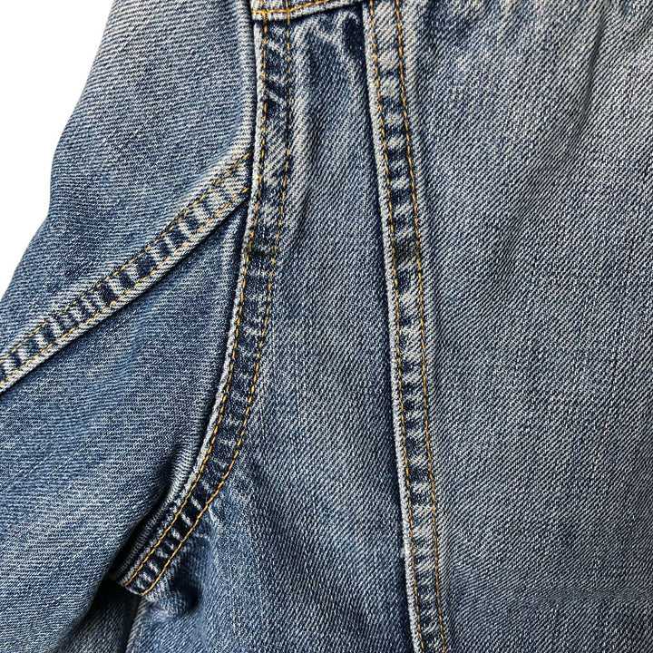 2000'S Levi's 70550-0487 Euro Model Denim Jacket, Men's Size Small cotton blue type Vintage Second Hand