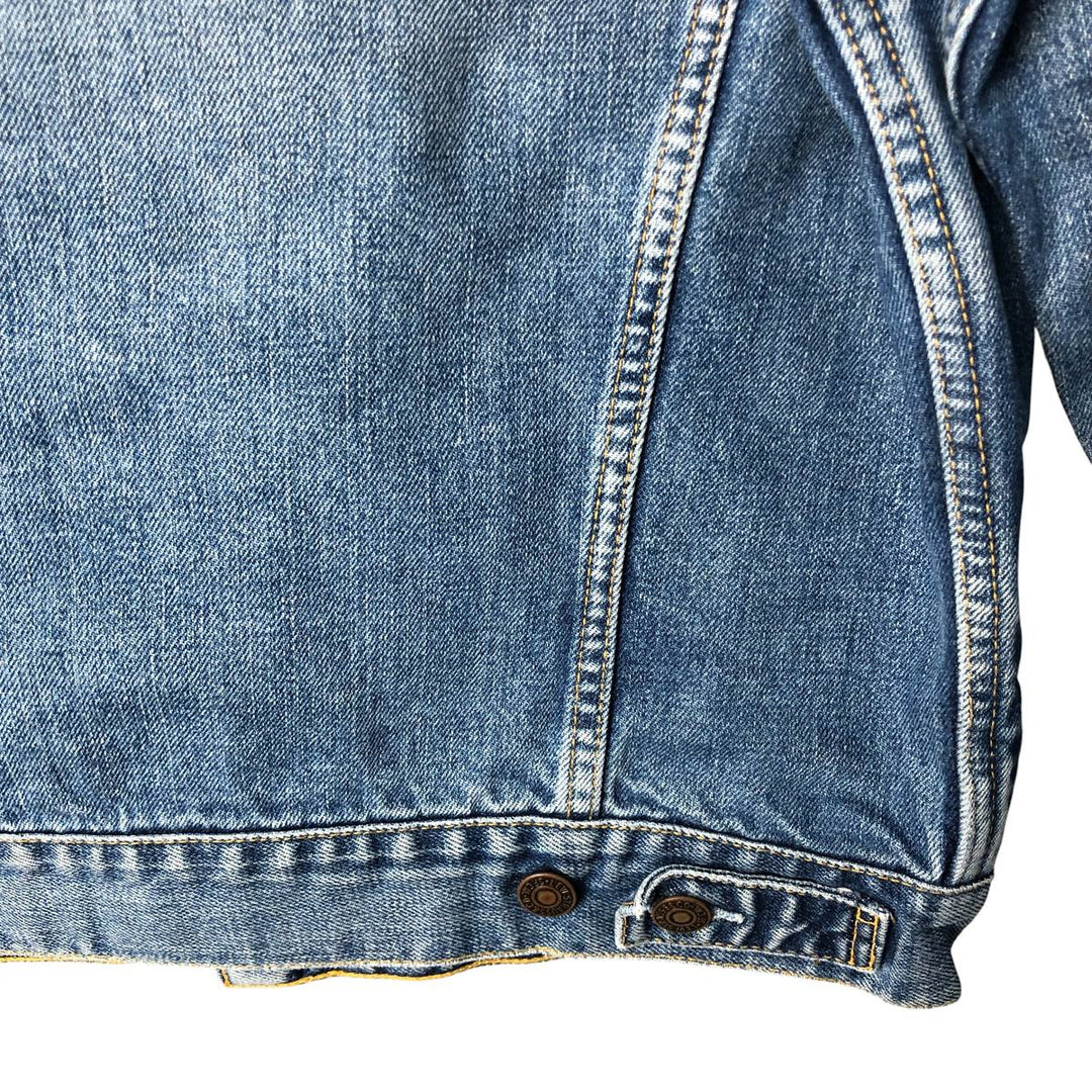 2000'S Levi's 70550-0487 Euro Model Denim Jacket, Men's Size Small cotton blue type Vintage Second Hand