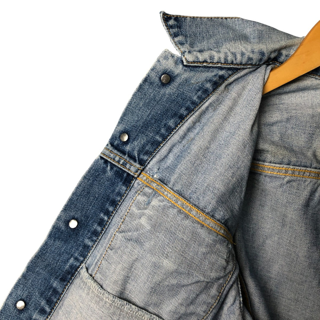 2000'S Levi's 70550-0487 Euro Model Denim Jacket, Men's Size Small cotton blue type Vintage Second Hand