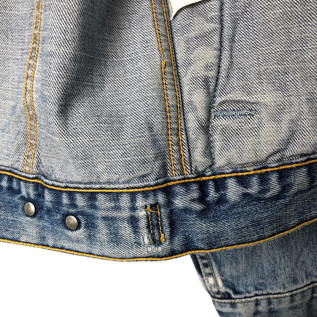 2000'S Levi's 70550-0487 Euro Model Denim Jacket, Men's Size Small cotton blue type Vintage Second Hand
