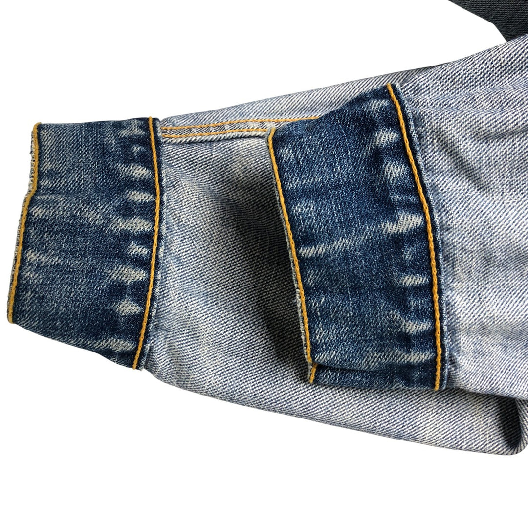 2000'S Levi's 70550-0487 Euro Model Denim Jacket, Men's Size Small cotton blue type Vintage Second Hand