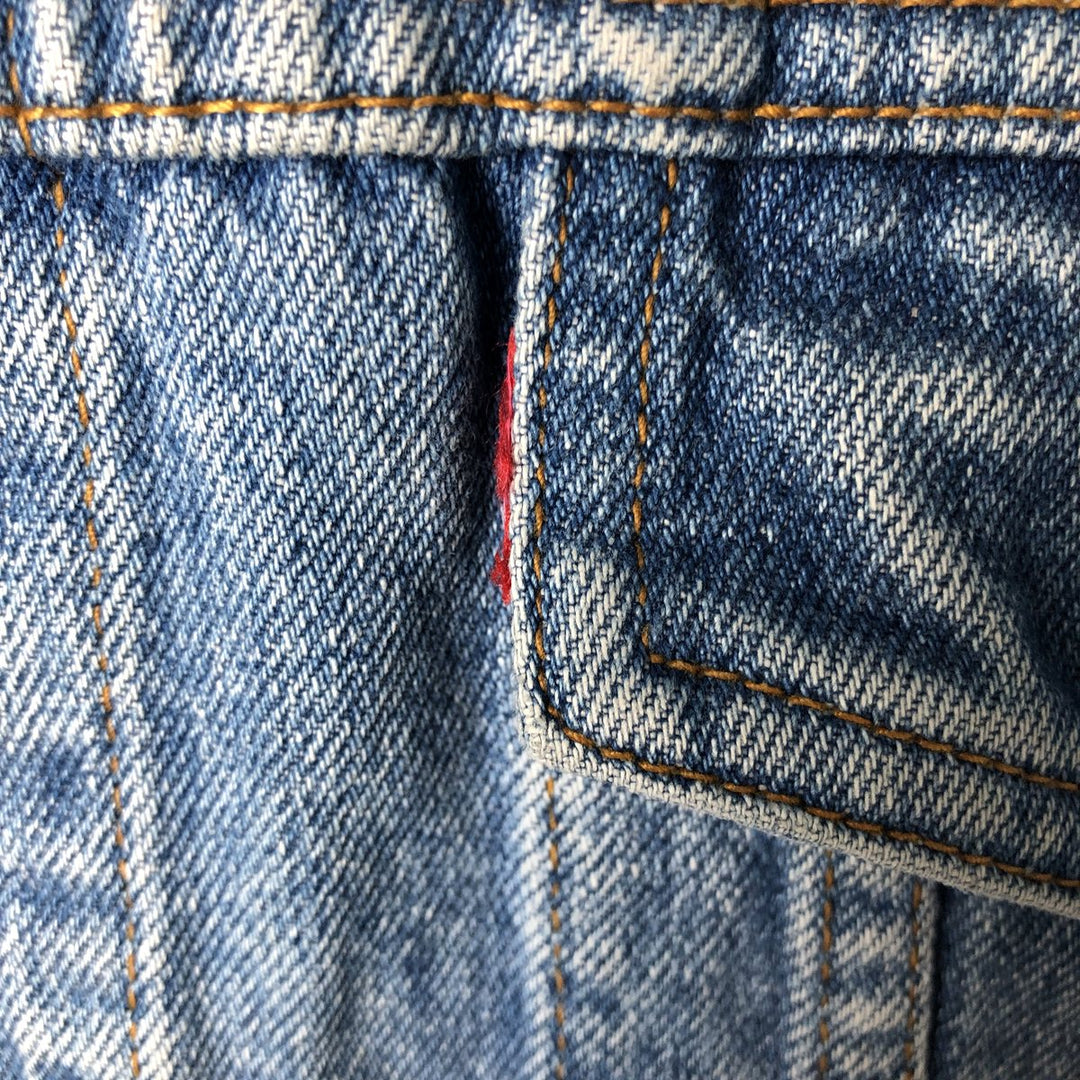 Vintage 1980'S Levi's 70503-0215 denim jacket, size M, men's cotton blue type Vintage Second Hand