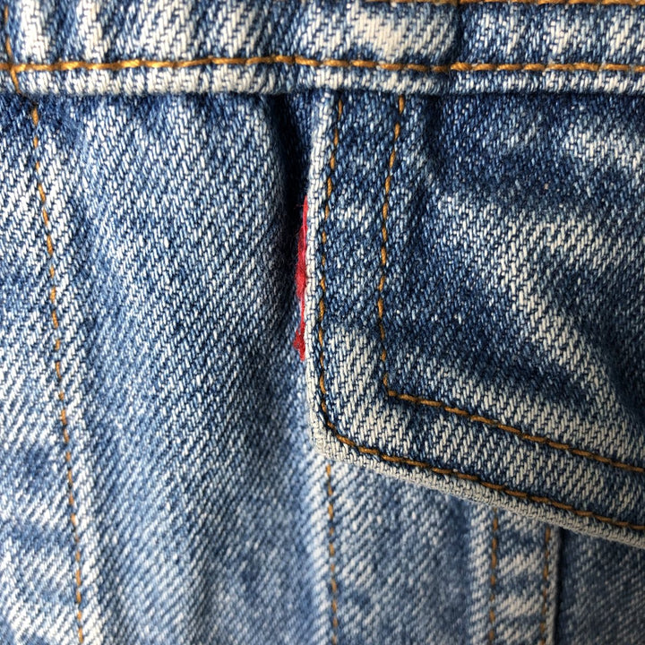 Vintage 1980'S Levi's 70503-0215 denim jacket, size M, men's cotton blue type Vintage Second Hand