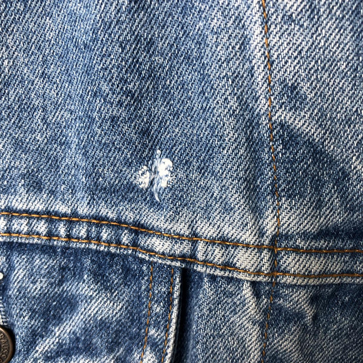 Vintage 1980'S Levi's 70503-0215 denim jacket, size M, men's cotton blue type Vintage Second Hand