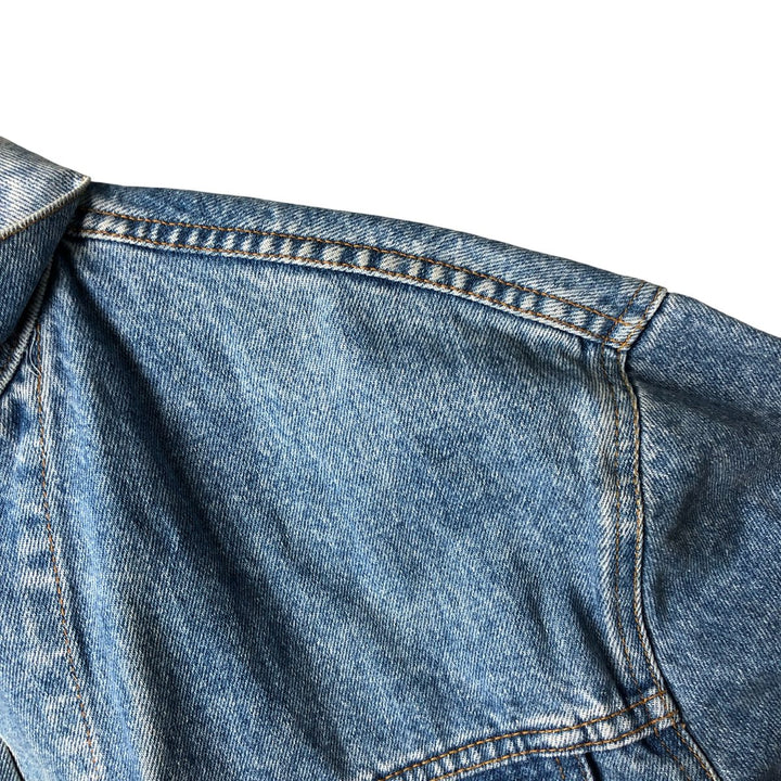 Vintage 1980'S Levi's 70503-0215 denim jacket, size M, men's cotton blue type Vintage Second Hand