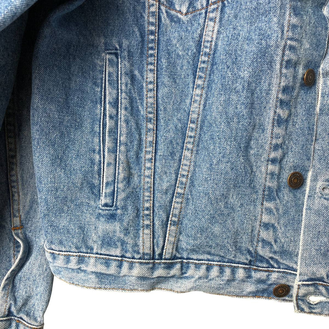 Vintage 1980'S Levi's 70503-0215 denim jacket, size M, men's cotton blue type Vintage Second Hand