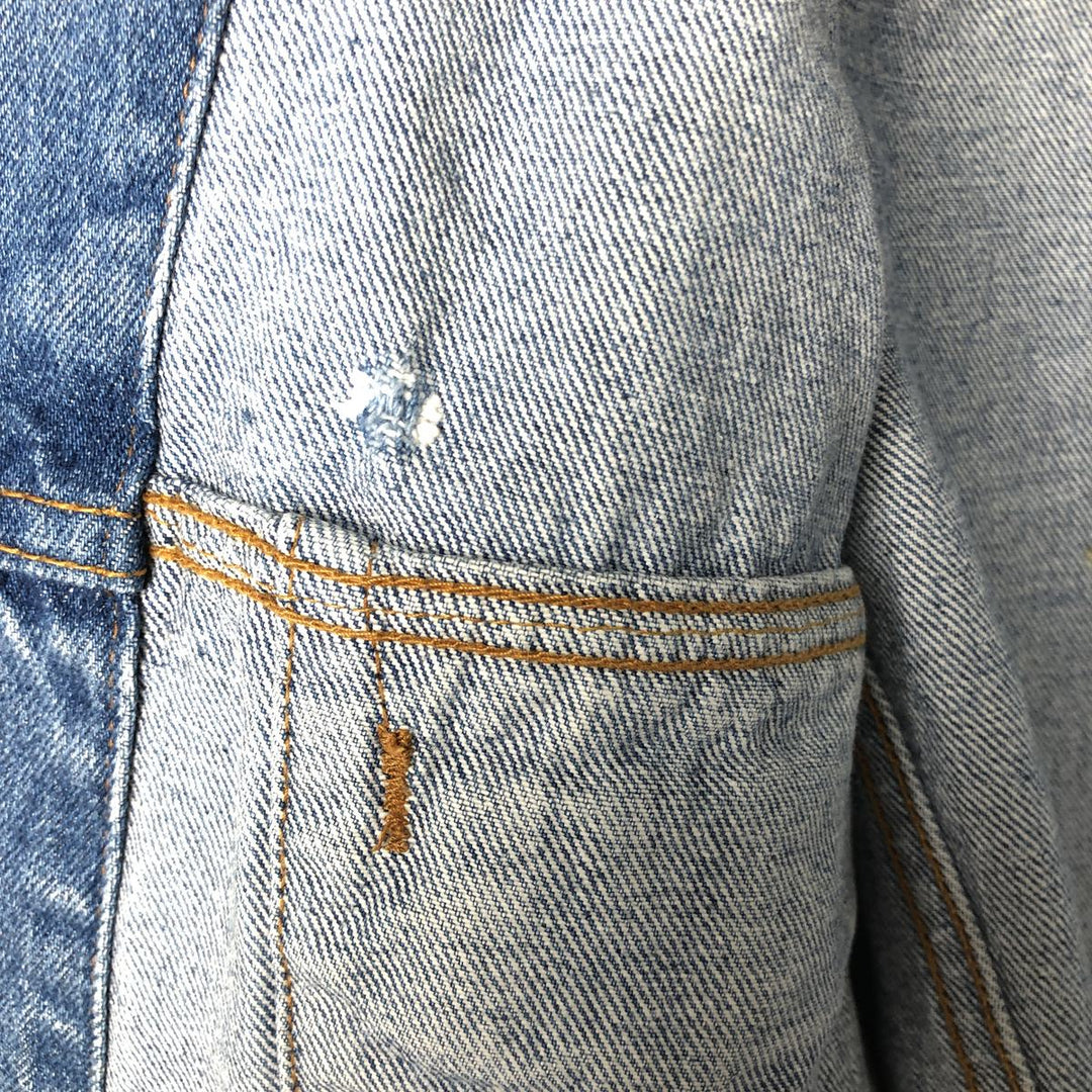 Vintage 1980'S Levi's 70503-0215 denim jacket, size M, men's cotton blue type Vintage Second Hand