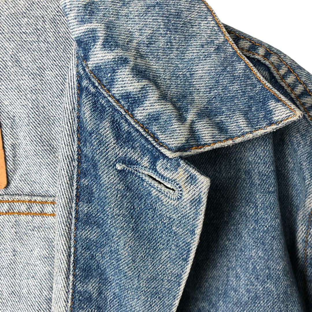 Vintage 1980'S Levi's 70503-0215 denim jacket, size M, men's cotton blue type Vintage Second Hand