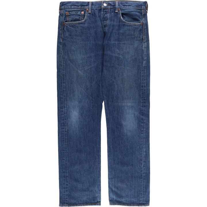 Levi's 501 straight denim pants for men, size W35 cotton blue type Vintage Second Hand