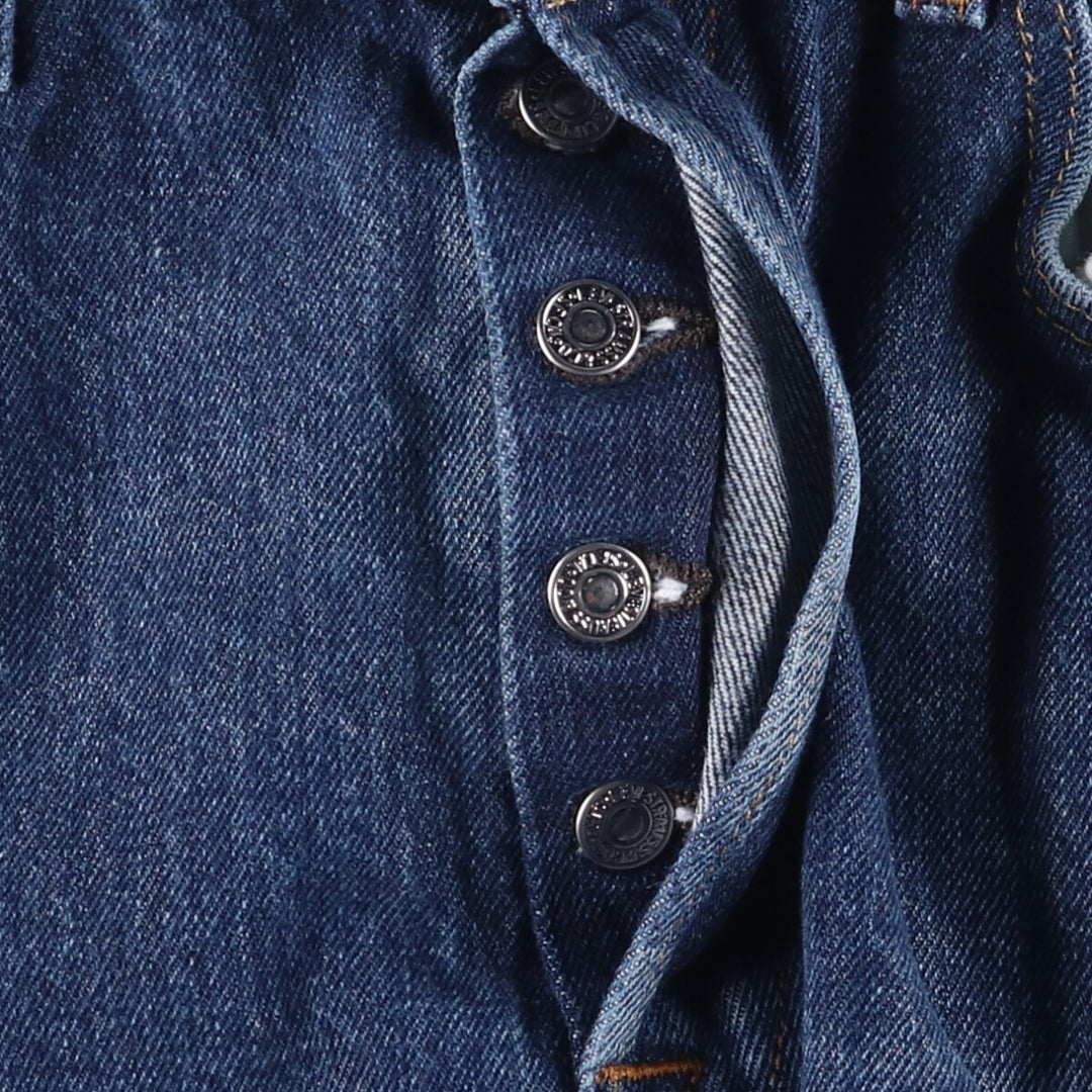 Levi's 501 straight denim pants for men, size W35 cotton blue type Vintage Second Hand