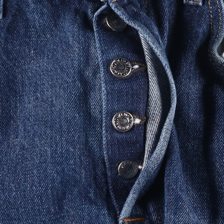 Levi's 501 straight denim pants for men, size W35 cotton blue type Vintage Second Hand