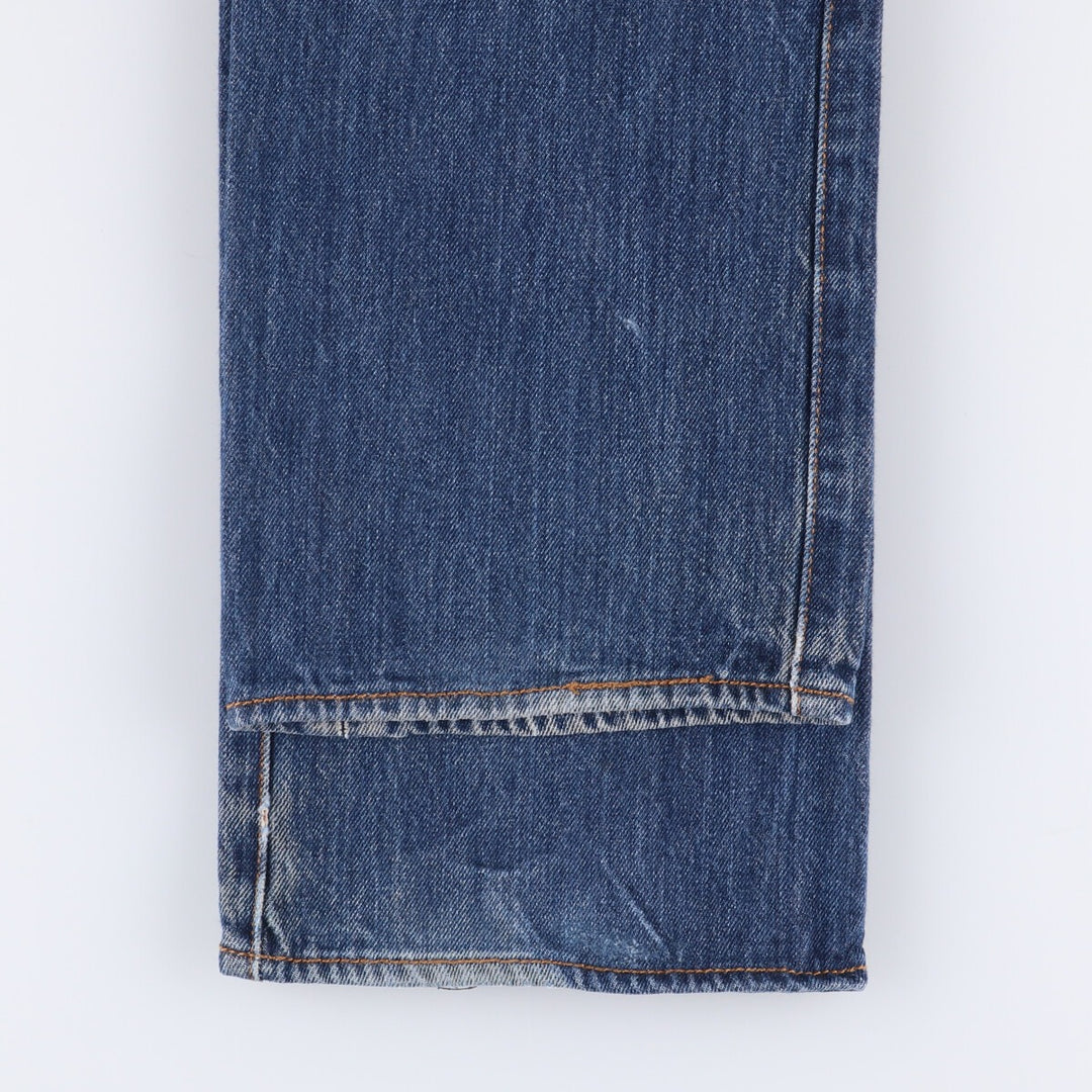 Levi's 501 straight denim pants for men, size W35 cotton blue type Vintage Second Hand