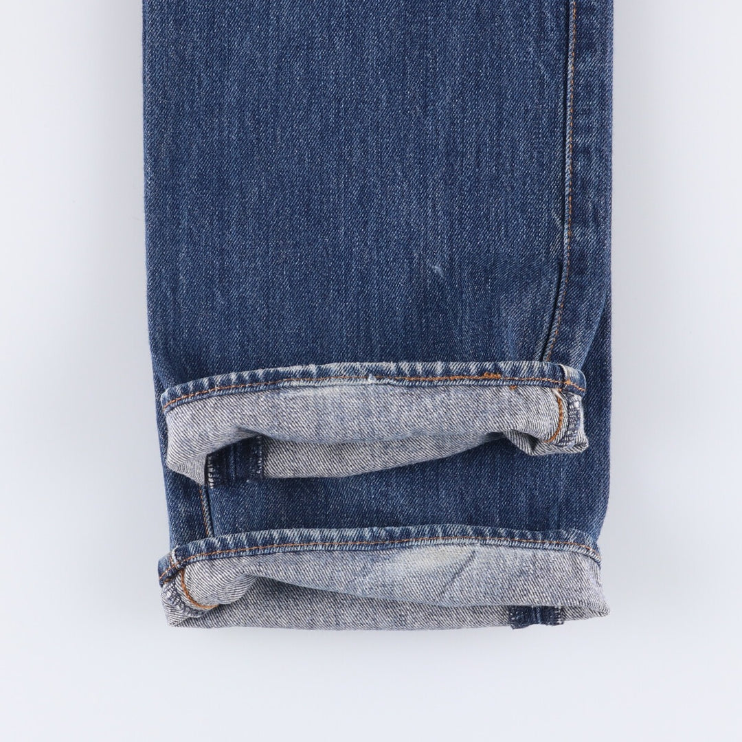 Levi's 501 straight denim pants for men, size W35 cotton blue type Vintage Second Hand